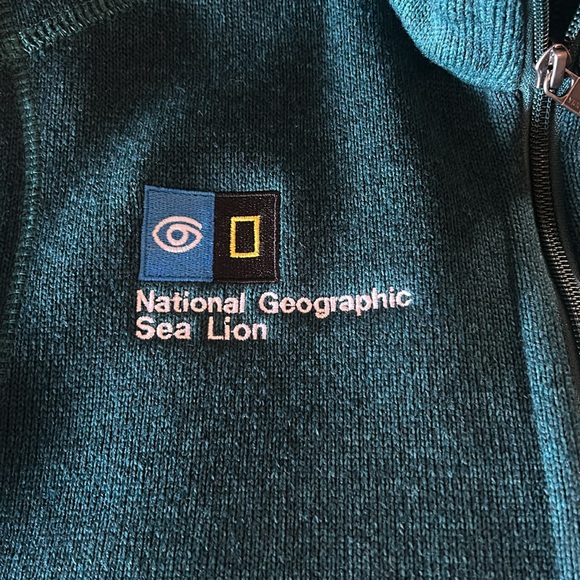 New Patagonia Better Sweater Vest, Mens M. National Geographic Sea Lion Lindblad - Picture 5 of 5
